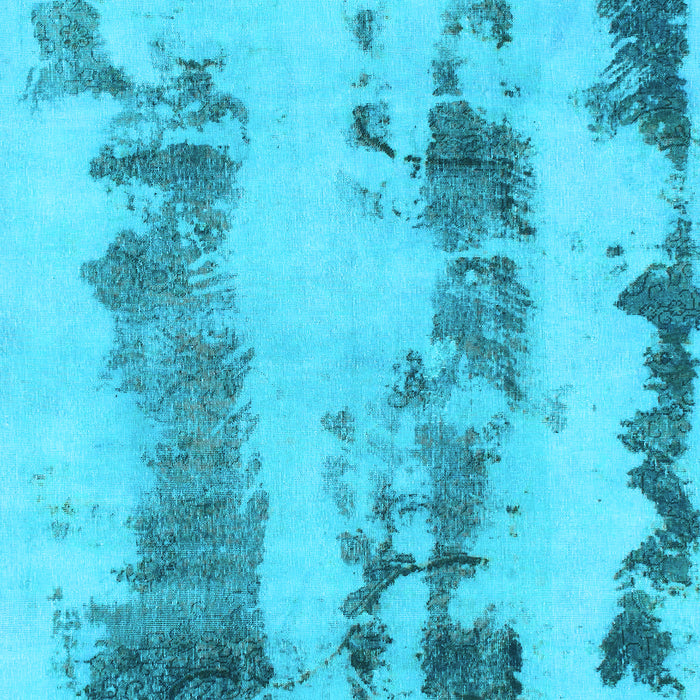 Abstract Light Blue Modern Rug, abs922lblu