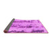 Sideview of Abstract Pink Modern Rug, abs922pnk