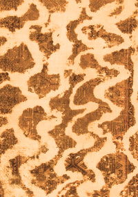 Abstract Orange Modern Rug, abs923org