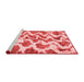 Modern Red Washable Rugs