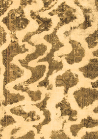 Abstract Brown Modern Rug, abs923brn