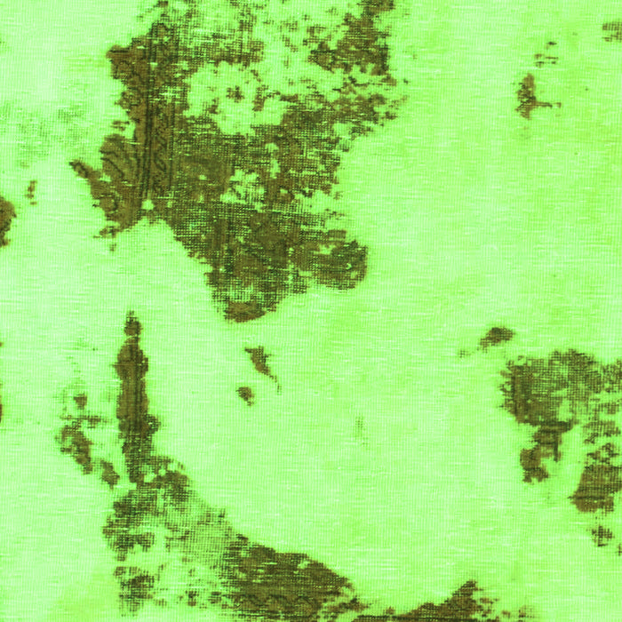 Machine Washable Abstract Green Modern Area Rugs, wshabs924grn