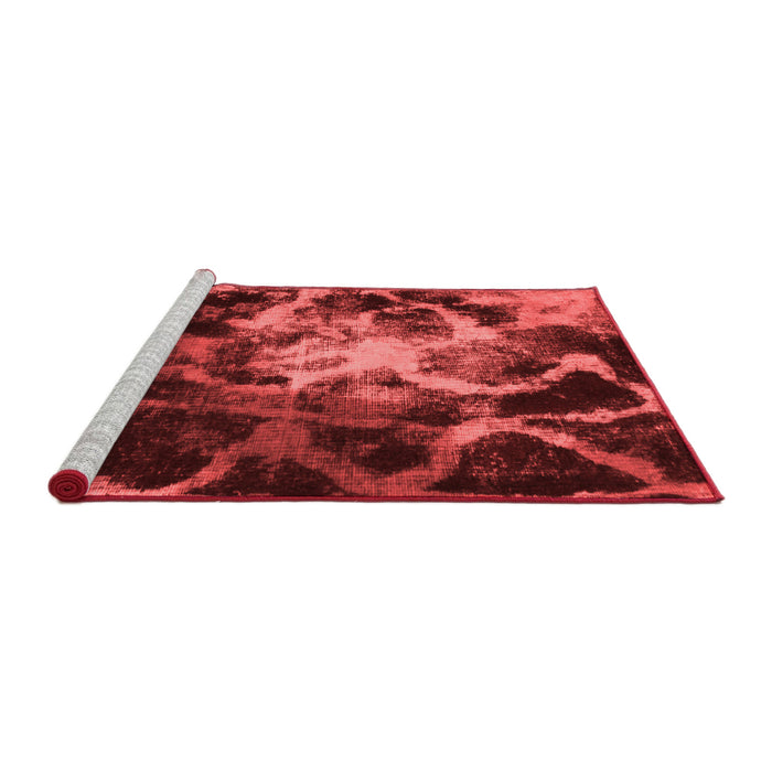Modern Red Washable Rugs
