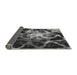 Sideview of Abstract Gray Modern Rug, abs925gry