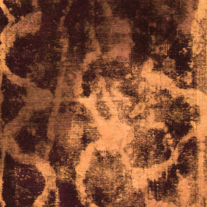 Abstract Orange Modern Rug, abs925org