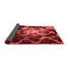 Abstract Red Modern Area Rugs