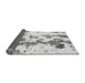 Sideview of Abstract Gray Modern Rug, abs926gry