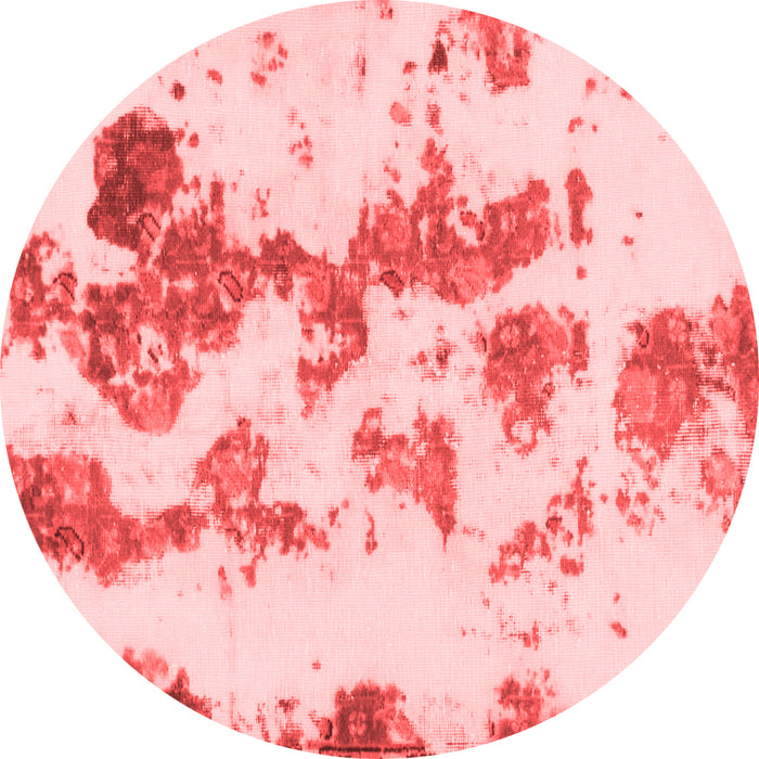 Machine Washable Abstract Red Modern Rug, wshabs926red