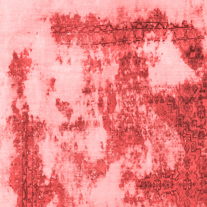 Machine Washable Abstract Red Modern Rug, wshabs928red