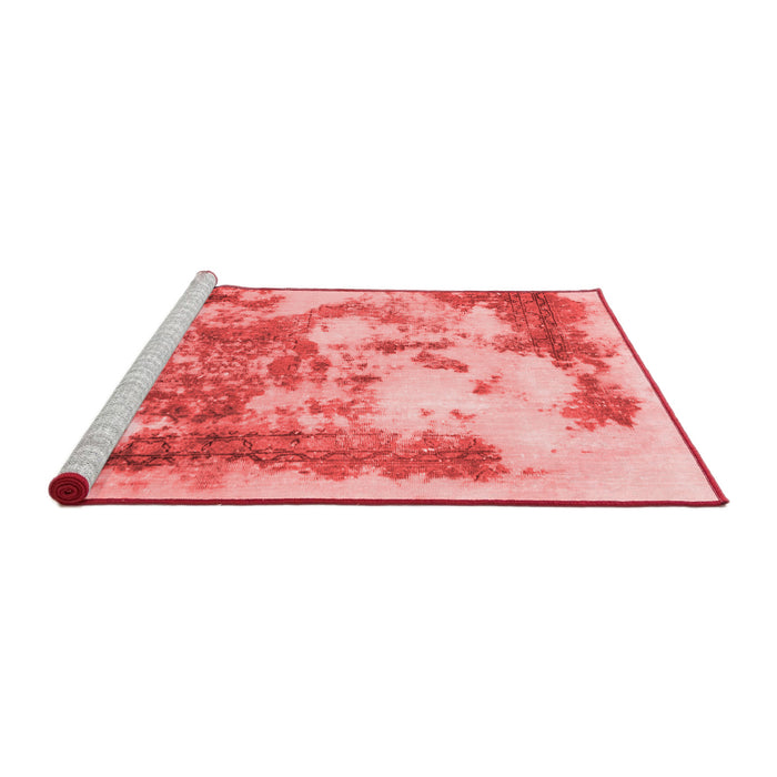 Modern Red Washable Rugs