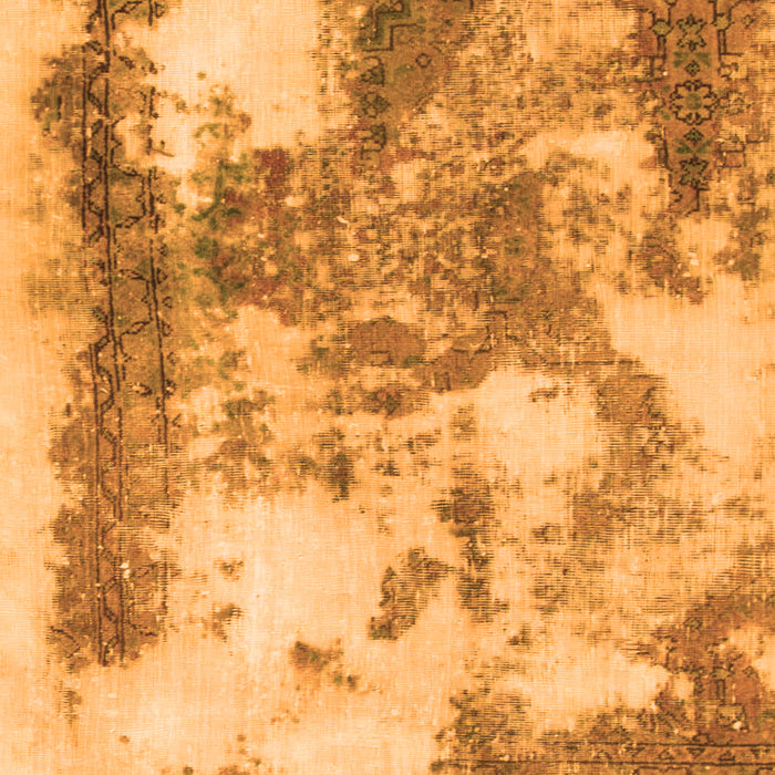 Machine Washable Abstract Orange Modern Area Rugs, wshabs928org