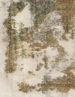 Abstract Brown Modern Rug, abs928