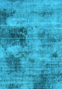 Abstract Light Blue Modern Rug, abs929lblu