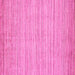 Square Machine Washable Abstract Pink Modern Rug, wshabs92pnk