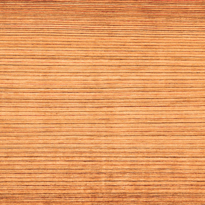 Square Machine Washable Abstract Orange Modern Area Rugs, wshabs92org