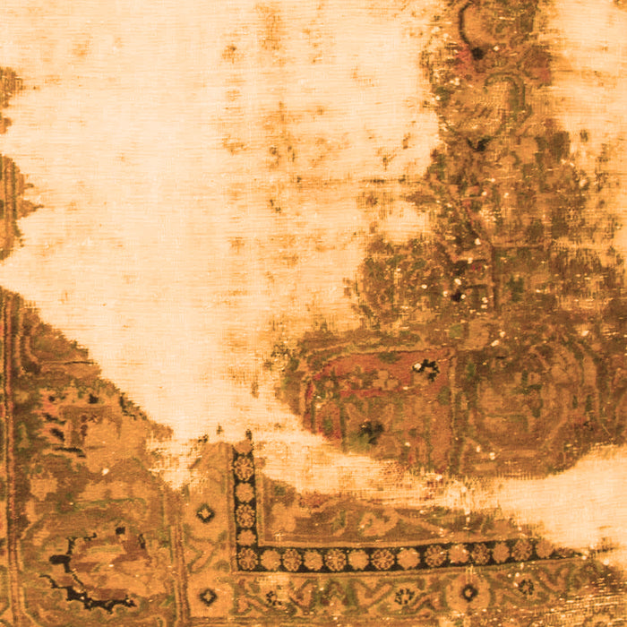 Abstract Orange Modern Rug, abs930org