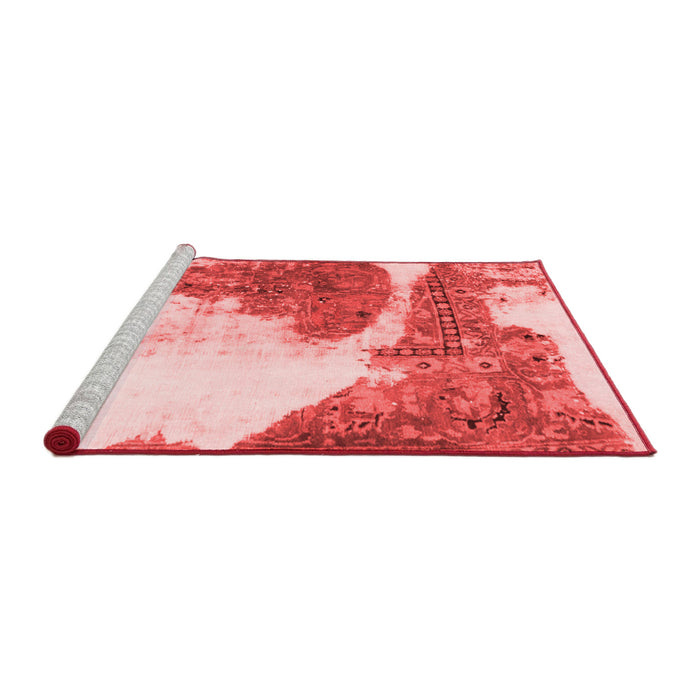 Modern Red Washable Rugs