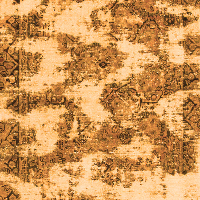 Machine Washable Abstract Orange Modern Area Rugs, wshabs931org