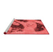 Modern Red Washable Rugs