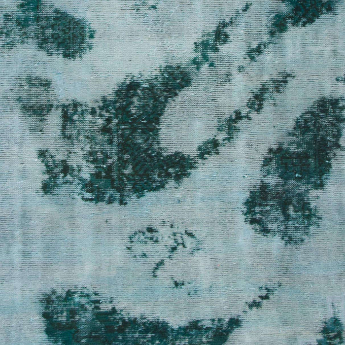 Machine Washable Abstract Greenish Blue Green Rug, wshabs932