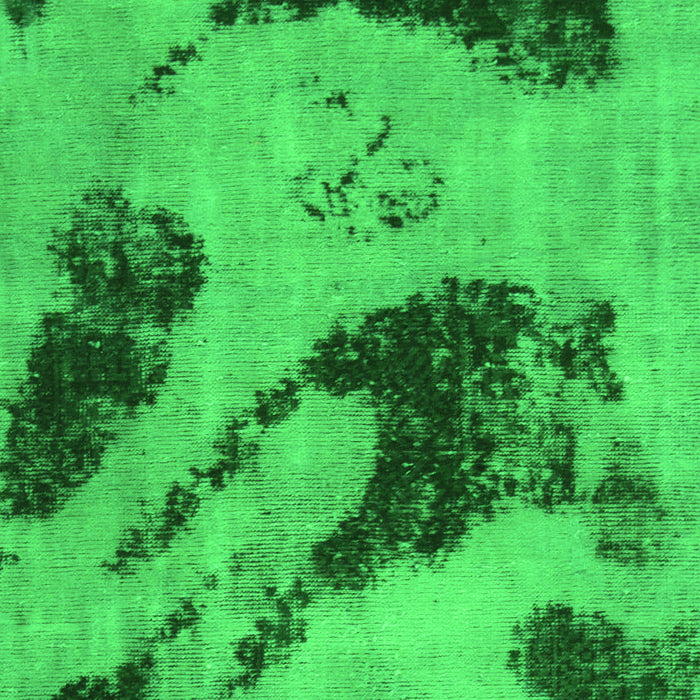 Abstract Green Modern Rug, abs932grn