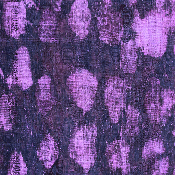 Square Abstract Purple Modern Rug, abs933pur