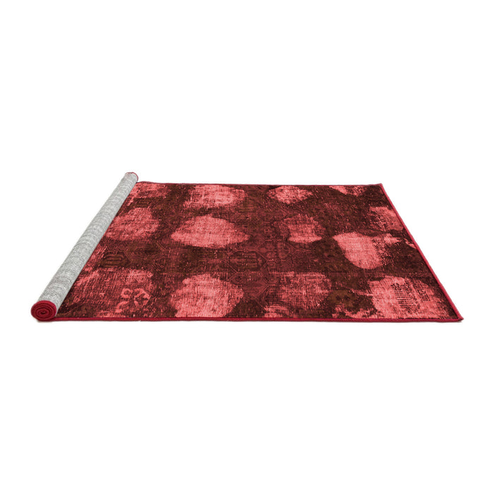 Modern Red Washable Rugs