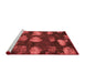 Modern Red Washable Rugs