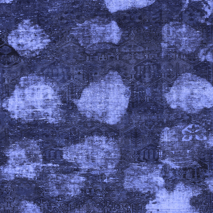 Abstract Blue Modern Rug, abs933blu