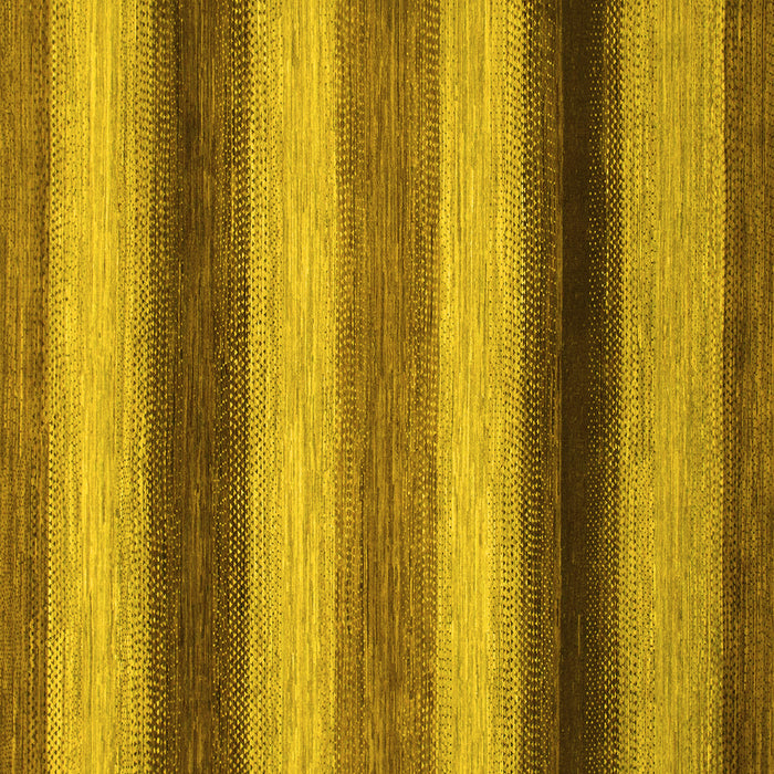 Square Abstract Yellow Modern Rug, abs935yw