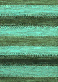 Abstract Turquoise Modern Rug, abs935turq