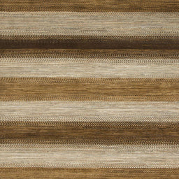 Square Machine Washable Abstract Saddle Brown Rug, wshabs935