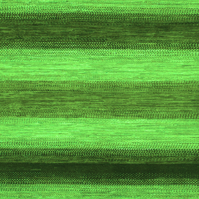 Machine Washable Abstract Green Modern Area Rugs, wshabs935grn