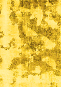 Abstract Yellow Modern Rug, abs936yw