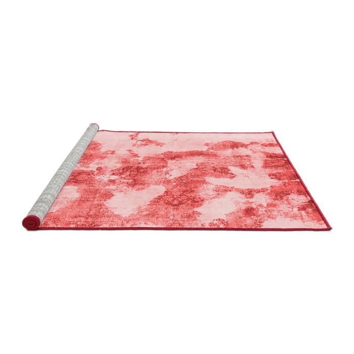 Modern Red Washable Rugs