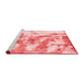 Modern Red Washable Rugs