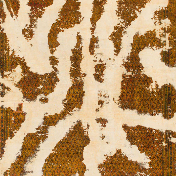 Abstract Sun Yellow Modern Rug, abs937