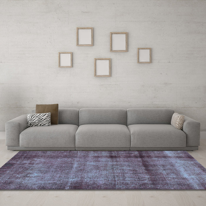 Machine Washable Abstract Light Blue Modern Rug in a Living Room, wshabs938lblu