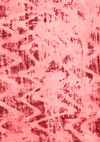 Abstract Red Modern Rug, abs939red