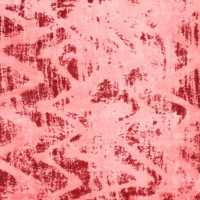 Abstract Red Modern Area Rugs