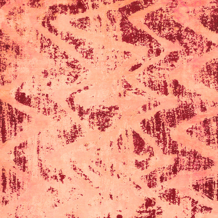 Machine Washable Abstract Orange Modern Area Rugs, wshabs939org