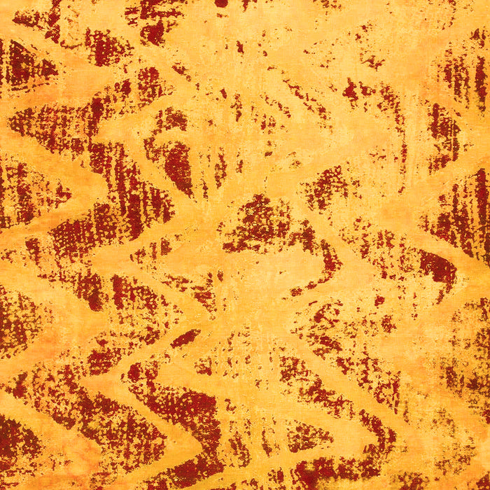 Abstract Yellow Modern Rug, abs939yw