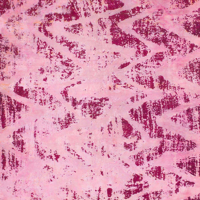 Machine Washable Abstract Pink Rug, wshabs939