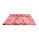 Modern Red Washable Rugs