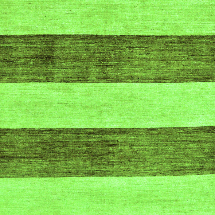 Machine Washable Abstract Green Modern Area Rugs, wshabs93grn