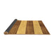 Sideview of Abstract Brown Modern Rug, abs93brn