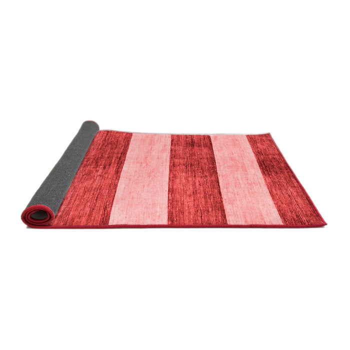 Abstract Red Modern Area Rugs