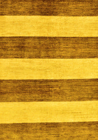 Abstract Yellow Modern Rug, abs93yw