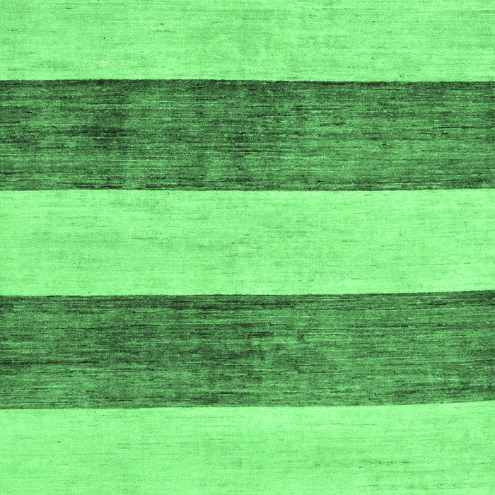 Machine Washable Abstract Emerald Green Modern Area Rugs, wshabs93emgrn