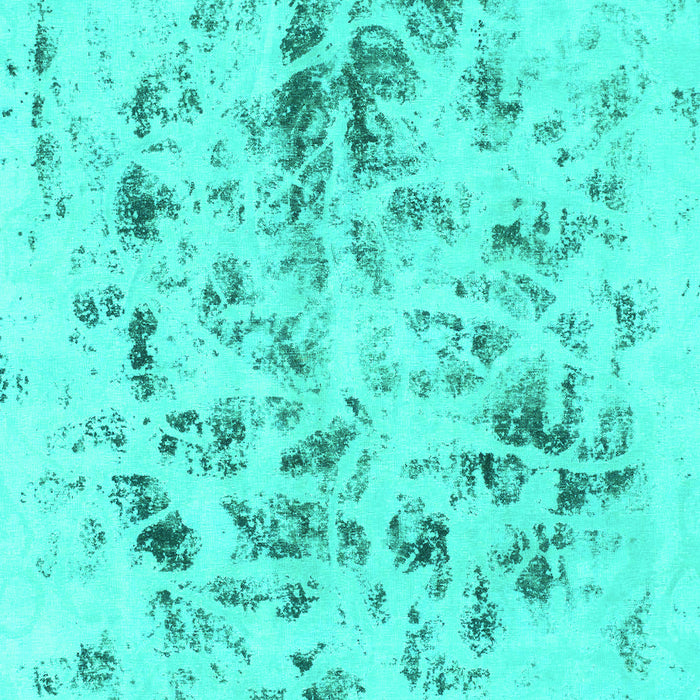 Abstract Turquoise Modern Rug, abs940turq